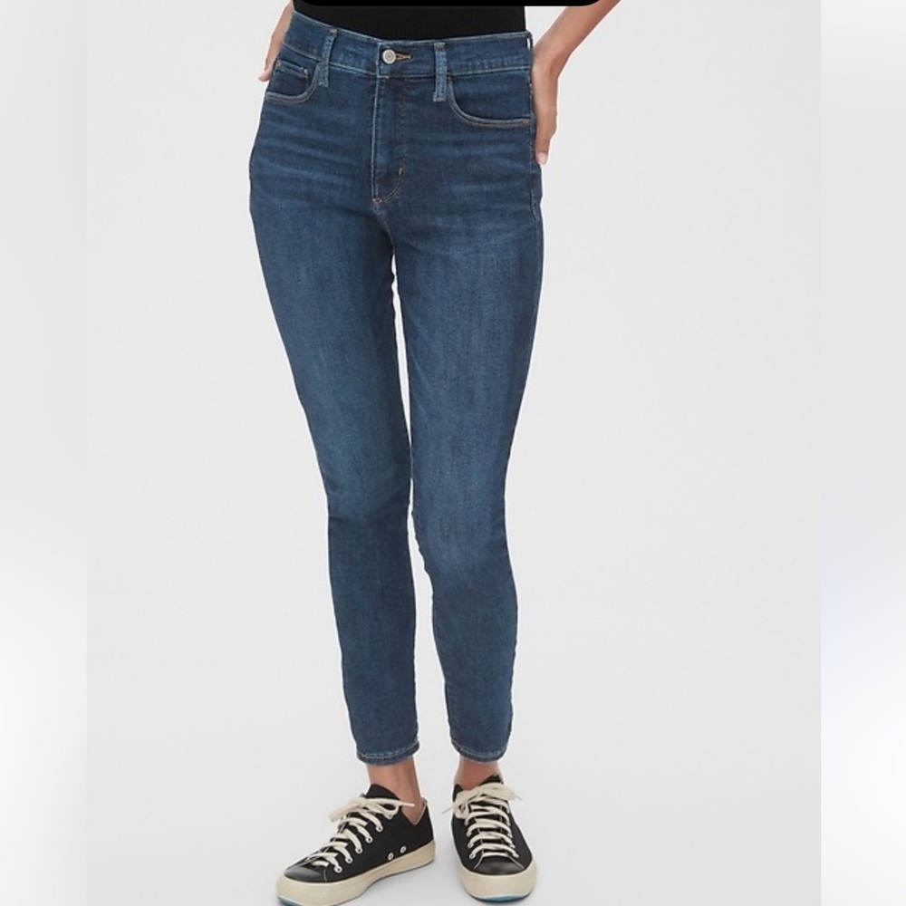GAP High Rise Fav Blue Jeggings | Size 6/28